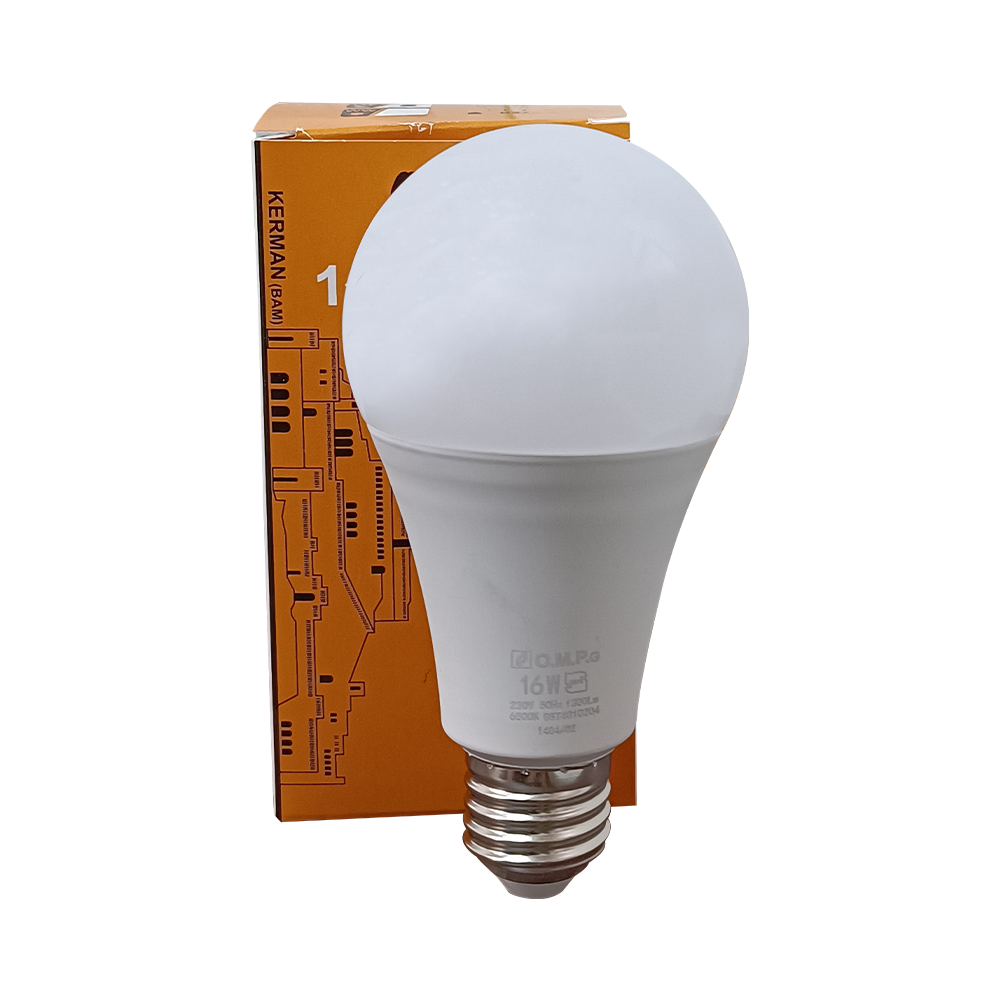 لامپ LED حبابی 16 وات E27 آفتابی امید پدیده
