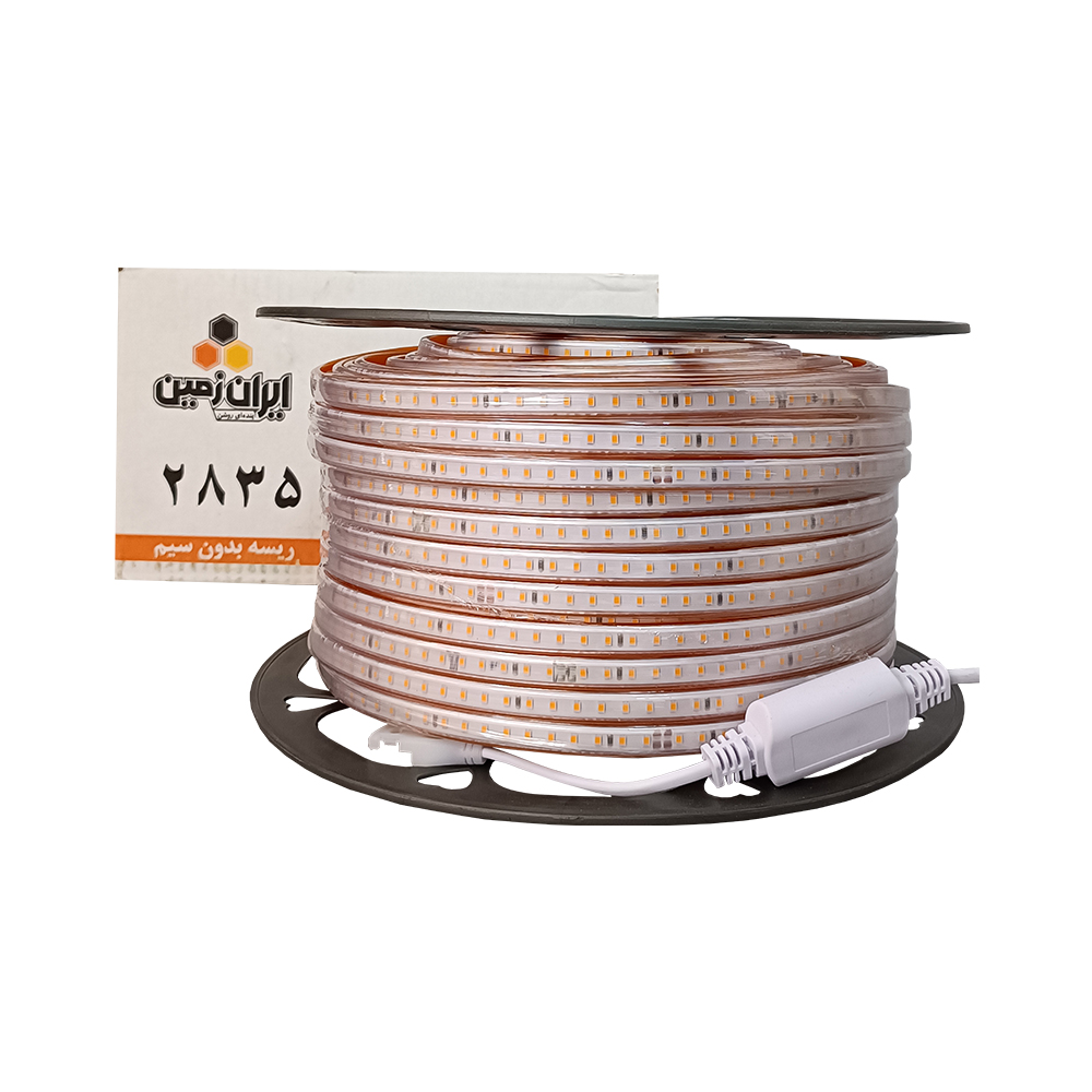 ریسه شلنگی وایرلس SMD تراکم 120 مهتابی ایران زمین(مدل 2835)